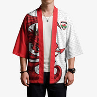Wales Rugby Red Dragon Kimono Cymru Am Byth - Wonder Print Shop