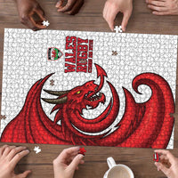Wales Rugby Red Dragon Puzzle Cymru Am Byth - Wonder Print Shop
