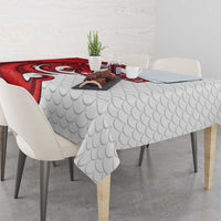 Wales Rugby Red Dragon Tablecloth Cymru Am Byth - Wonder Print Shop