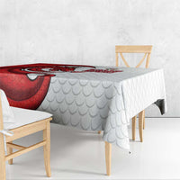 Wales Rugby Red Dragon Tablecloth Cymru Am Byth - Wonder Print Shop