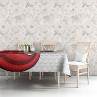 Wales Rugby Red Dragon Tablecloth Cymru Am Byth - Wonder Print Shop