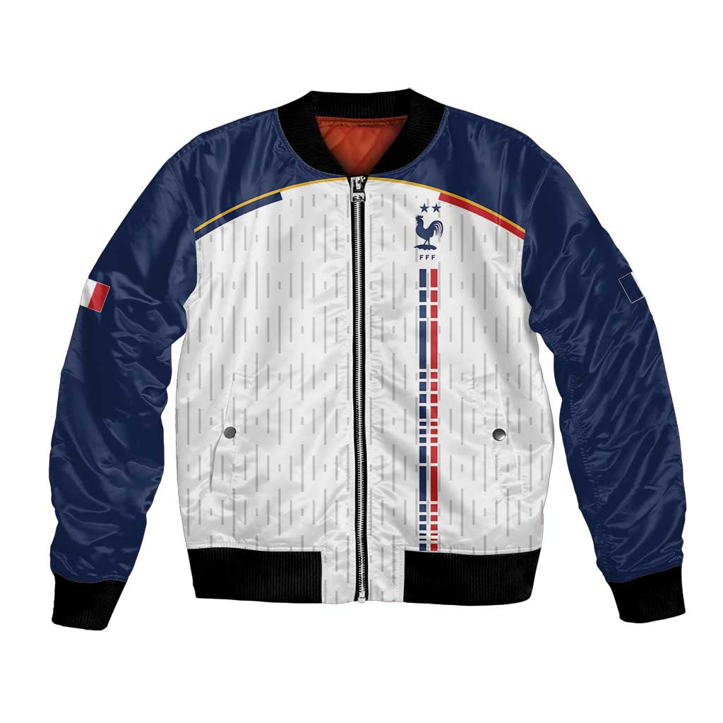Custom World Football 2026 France Bomber Jacket Allez Les Bleus - Wonder Print Shop