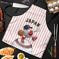 Japan Baseball Apron Japanese Flag Mascot Design