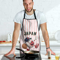 Japan Baseball Apron Japanese Flag Mascot Design