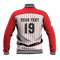 Japan Baseball Custom Baseball Jacket Japanese Flag Mascot Design
