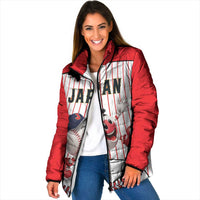 Japan Baseball Custom Padded Jacket Japanese Flag Mascot Design