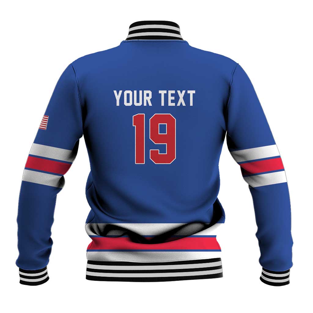 Custom USA Ice Hockey Baseball Jacket Champions 2026