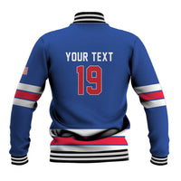 Custom USA Ice Hockey Baseball Jacket Champions 2026