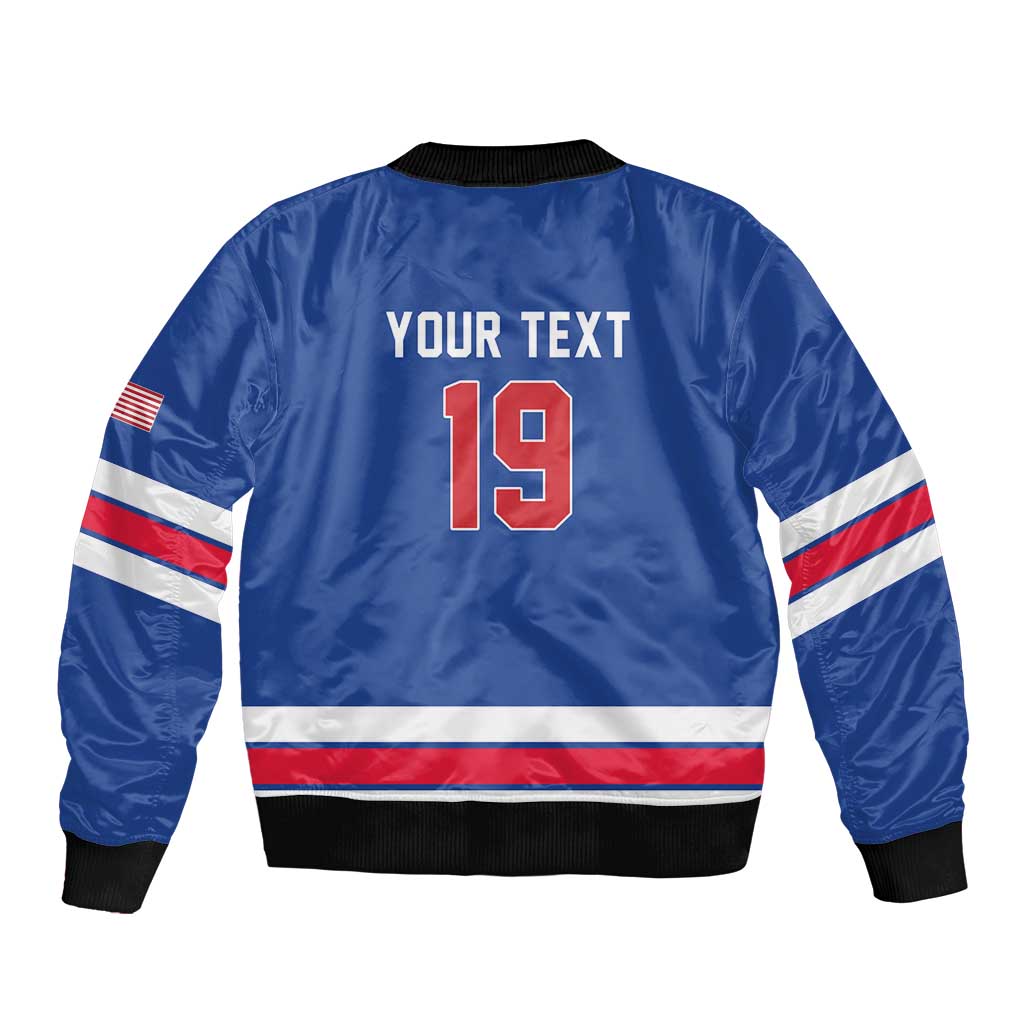 Custom USA Ice Hockey Bomber Jacket Champions 2026