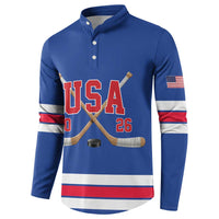 Custom USA Ice Hockey Button Sweatshirt Champions 2026