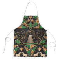 Ukraine Pysanky Pattern Apron Berehynia Guardian Folk Art