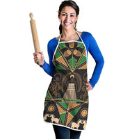Ukraine Pysanky Pattern Apron Berehynia Guardian Folk Art