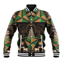 Ukraine Pysanky Pattern Baseball Jacket Berehynia Guardian Folk Art