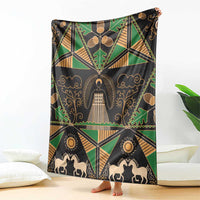 Ukraine Pysanky Pattern Blanket Berehynia Guardian Folk Art