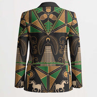 Ukraine Pysanky Pattern Blazer Berehynia Guardian Folk Art