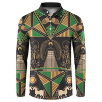 Ukraine Pysanky Pattern Button Sweatshirt Berehynia Guardian Folk Art