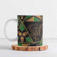 Ukraine Pysanky Pattern Ceramic Mug Berehynia Guardian Folk Art