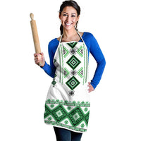Ukraine Vyshyvanka Inspired Apron Ukrainian Traditional Folk Pattern