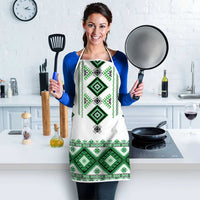 Ukraine Vyshyvanka Inspired Apron Ukrainian Traditional Folk Pattern