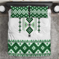 Ukraine Vyshyvanka Inspired Bedding Set Ukrainian Traditional Folk Pattern