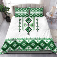 Ukraine Vyshyvanka Inspired Bedding Set Ukrainian Traditional Folk Pattern