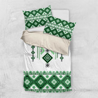 Ukraine Vyshyvanka Inspired Bedding Set Ukrainian Traditional Folk Pattern