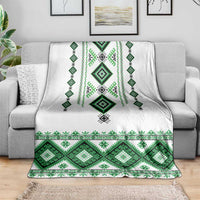 Ukraine Vyshyvanka Inspired Blanket Ukrainian Traditional Folk Pattern