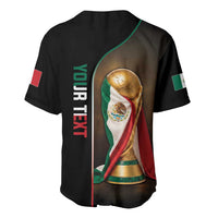 Personalized Mexico Football 2026 Baseball Jersey Trophy Flag Pride Art
