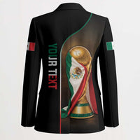 Personalized Mexico Football 2026 Blazer Trophy Flag Pride Art