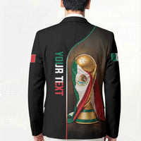 Personalized Mexico Football 2026 Blazer Trophy Flag Pride Art