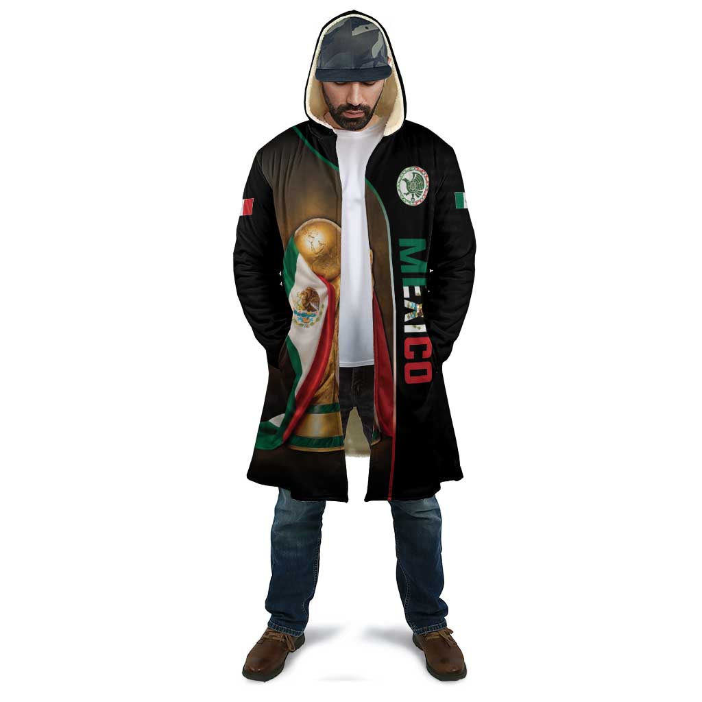 Personalized Mexico Football 2026 Cloak Trophy Flag Pride Art