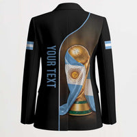 Personalized Argentina Football 2026 Blazer Trophy Flag Pride Art