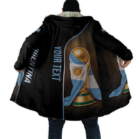 Personalized Argentina Football 2026 Cloak Trophy Flag Pride Art