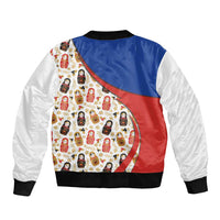 Russian Doll Bomber Jacket Flag Color Style No1 - Wonder Print Shop