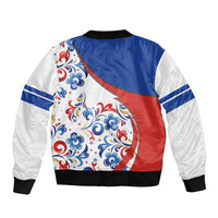 Matryoshka Doll Bomber Jacket Flag Color Style No2 - Wonder Print Shop