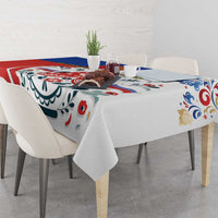 Matryoshka Doll Tablecloth Flag Color Style No2 - Wonder Print Shop