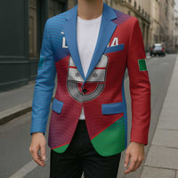 Italy Liguria Blazer Emblem With Flag Style - Wonder Print Shop