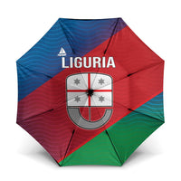 Italy Liguria Umbrella Emblem With Flag Style - Wonder Print Shop