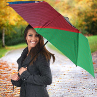 Italy Liguria Umbrella Emblem With Flag Style - Wonder Print Shop