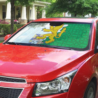Radnorshire Wales Auto Sun Shade Map and Emblem Celtic Style - Wonder Print Shop