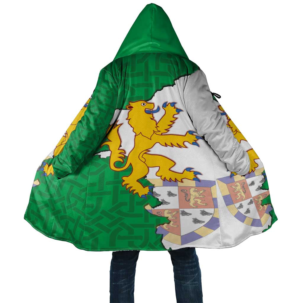Radnorshire Wales Cloak Map and Emblem Celtic Style - Wonder Print Shop