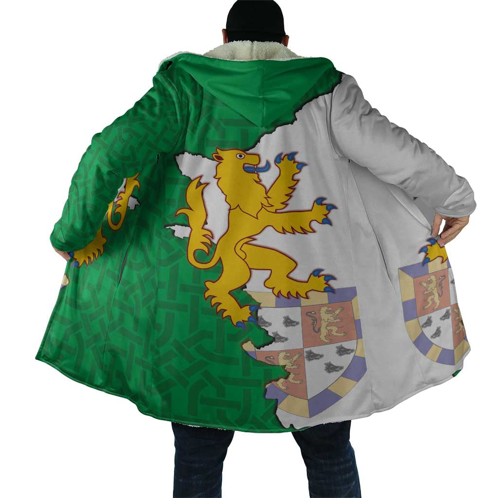 Radnorshire Wales Cloak Map and Emblem Celtic Style - Wonder Print Shop