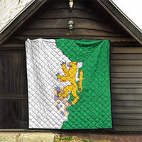 Radnorshire Wales Quilt Map and Emblem Celtic Style - Wonder Print Shop