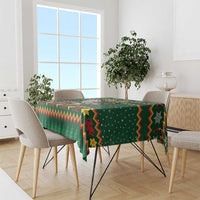 Personalized Radnorshire Wales Christmas Tablecloth Red-Tailed Hawk Design - Wonder Print Shop