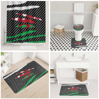Wales Beast Bathroom Set Ripped Flag Graphic - Wonder Print Shop