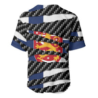 Finland Beast Baseball Jersey Ripped Flag Graphic - Wonder Print Shop