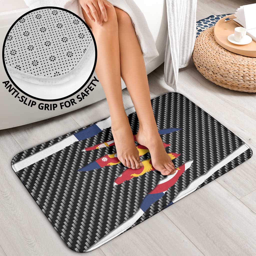 Finland Beast Bathroom Set Ripped Flag Graphic - Wonder Print Shop