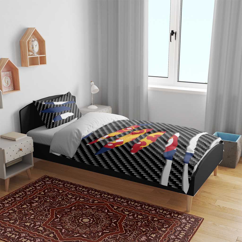 Finland Beast Bedding Set Ripped Flag Graphic - Wonder Print Shop