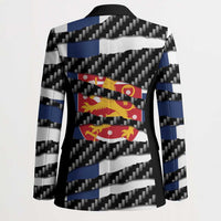 Finland Beast Blazer Ripped Flag Graphic - Wonder Print Shop