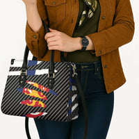 Finland Beast Leather Bag Ripped Flag Graphic - Wonder Print Shop